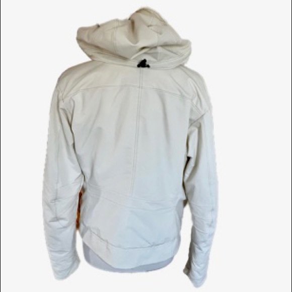 Mountain Hard Wear Creamy Winter White Jacket with Hood L - Picture 3 of 9